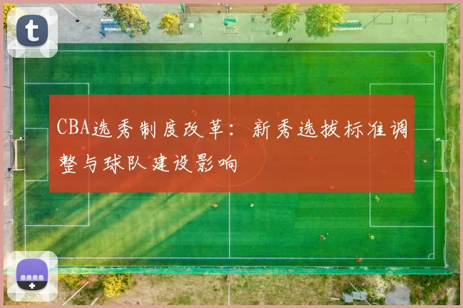CBA选秀制度改革:新秀选拔标准调整与球队建设影响