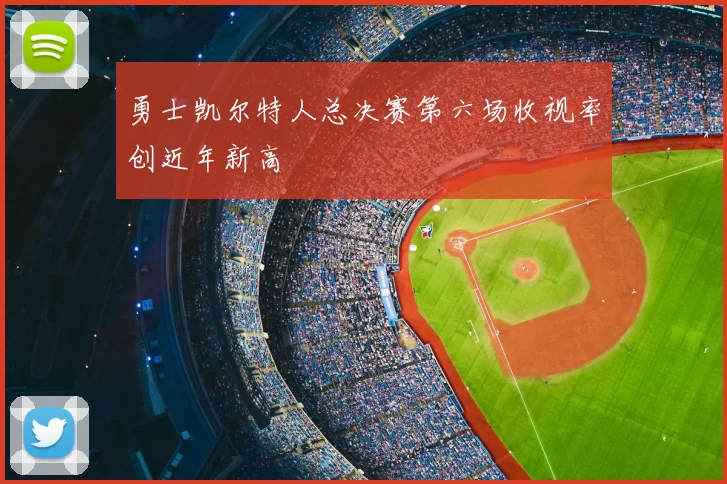 勇士凯尔特人总决赛第六场收视率创近年新高