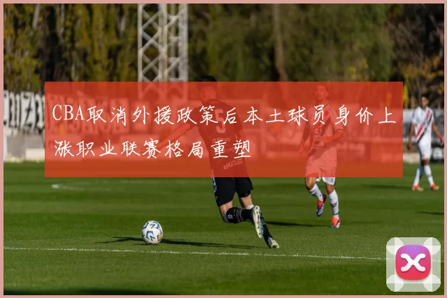 CBA取消外援政策后本土球员身价上涨职业联赛格局重塑