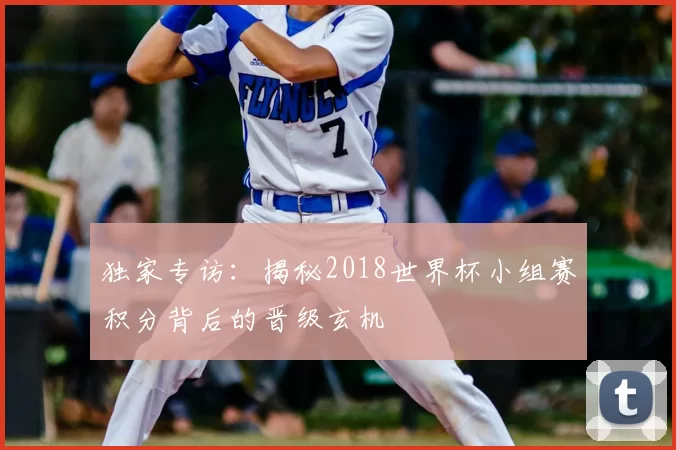 独家专访:揭秘2018世界杯小组赛积分背后的晋级玄机